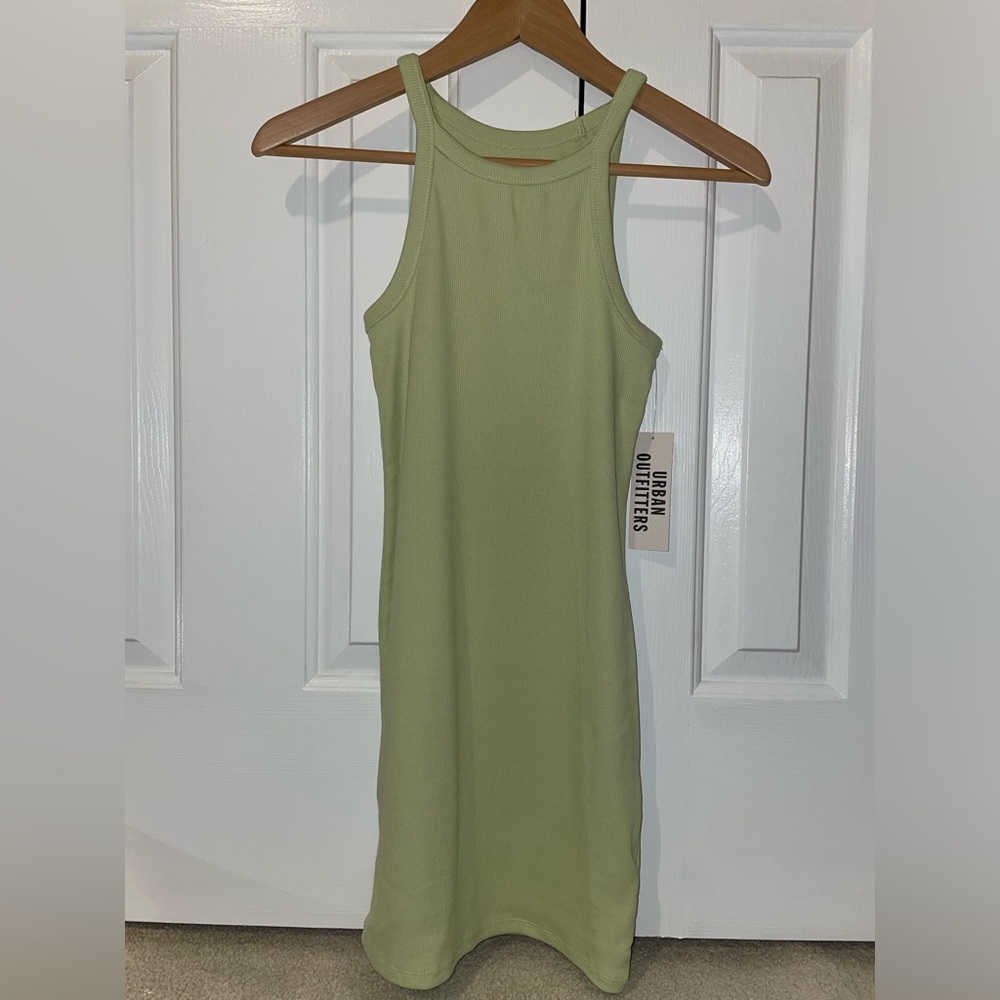 Lime Green Mini dress